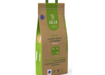 Charbon de bois et briquette pour barbecue 4kg